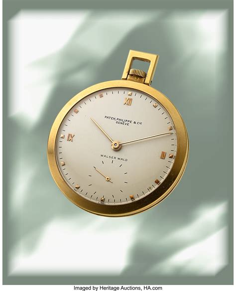 walser wald patek philippe|Patek Philippe, Fine and Rare Pocket Watch Retailed by Walser .